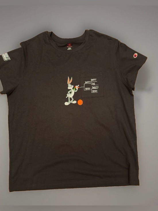 Champion Other - Champion Space Jam Looney Tunes Bugs Bunny Tee Black Men’s 2XL